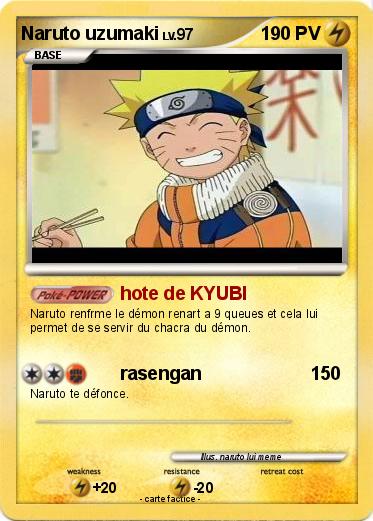 Pokemon Naruto uzumaki