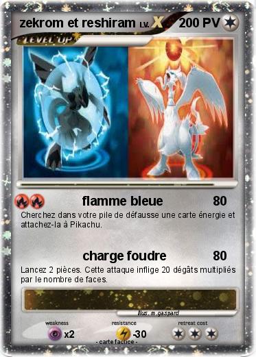 Pokemon zekrom et reshiram