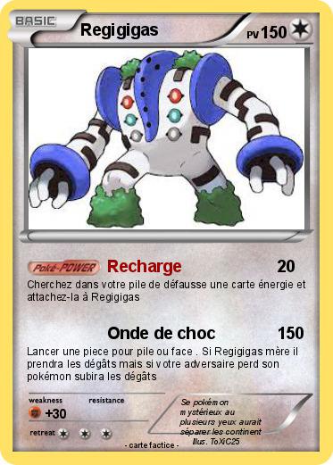 Pokemon Regigigas