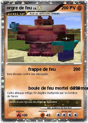 Pokemon orgre de feu