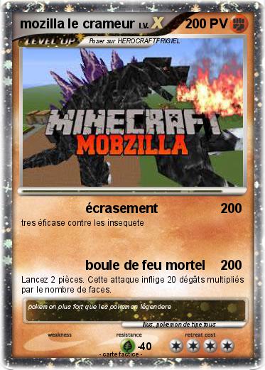 Pokemon mozilla le crameur