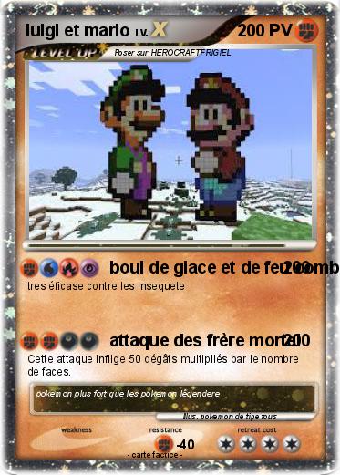 Pokemon luigi et mario