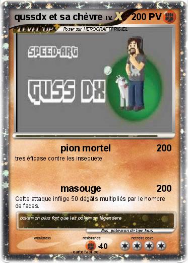 Pokemon qussdx et sa chèvre