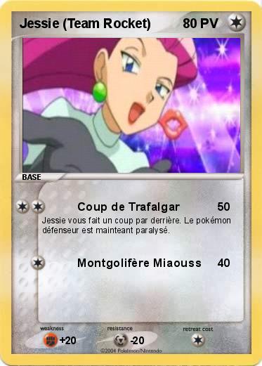 Pokemon Jessie (Team Rocket) 