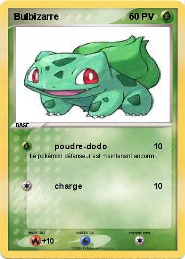 Pokemon Bulbizarre