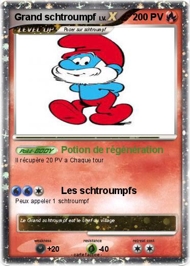 Pokemon Grand schtroumpf