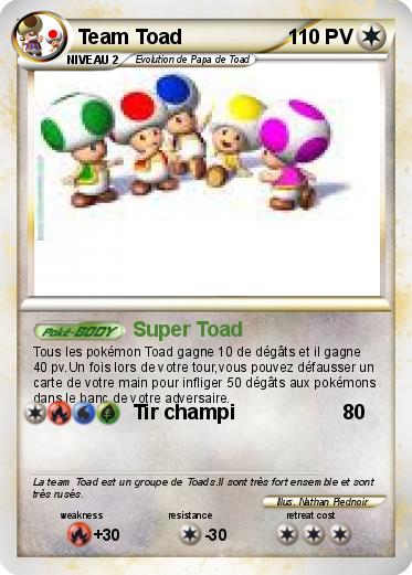 Pokemon Team Toad