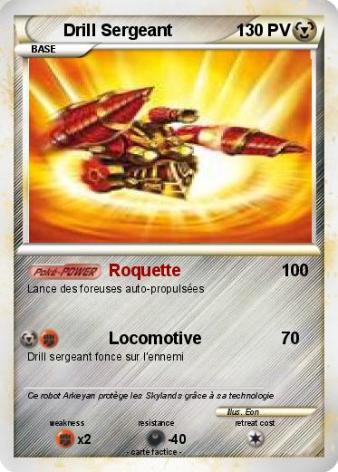 Pokemon Drill Sergeant