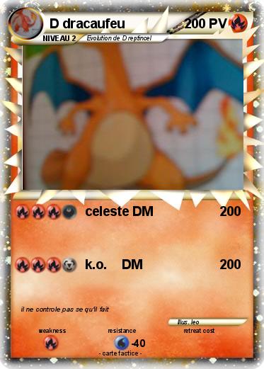 Pokemon D dracaufeu