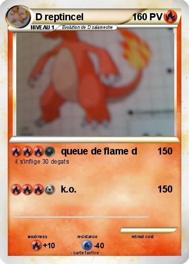Pokemon D reptincel