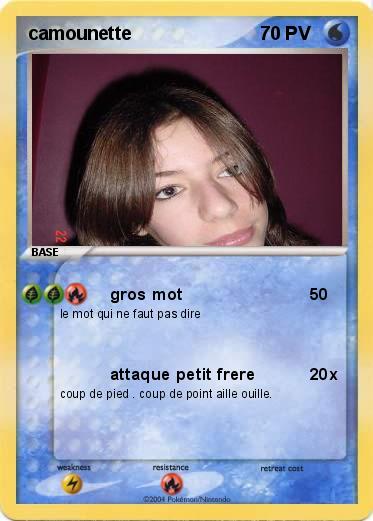 Pokemon camounette