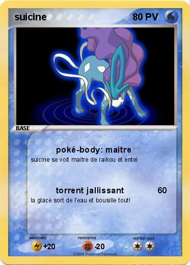 Pokemon suicine