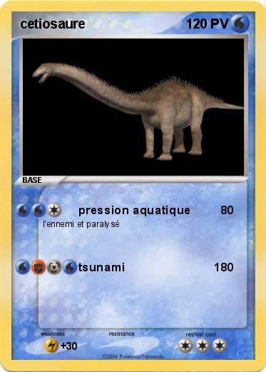 Pokemon cetiosaure