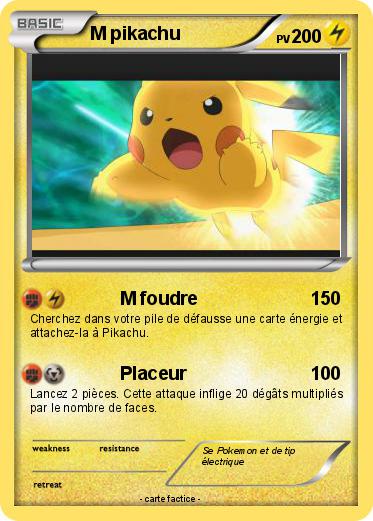Pokemon M pikachu