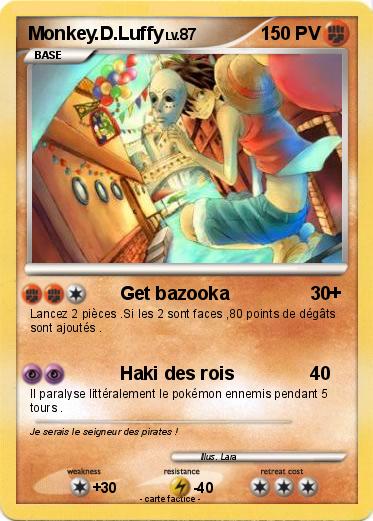 Pokemon Monkey.D.Luffy