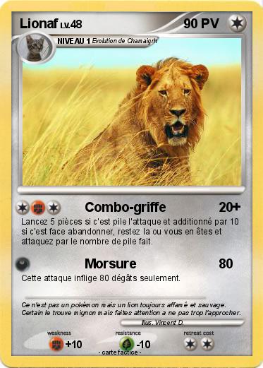 Pokemon Lionaf