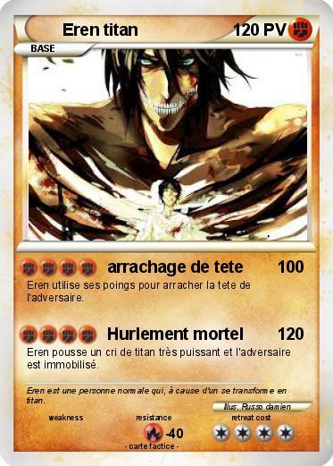 Pokemon Eren titan