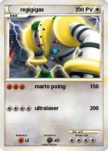 Pokemon regigigas
