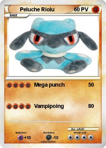 Pokemon Peluche Riolu