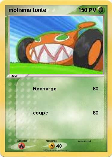 Pokemon motisma tonte