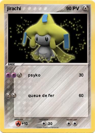 Pokemon jirachi
