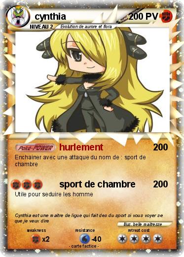 Pokemon cynthia