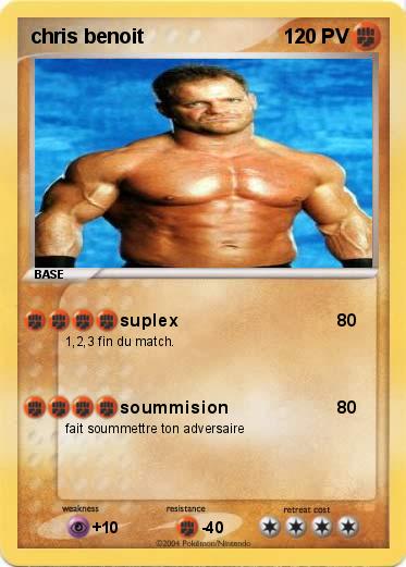Pokemon chris benoit 