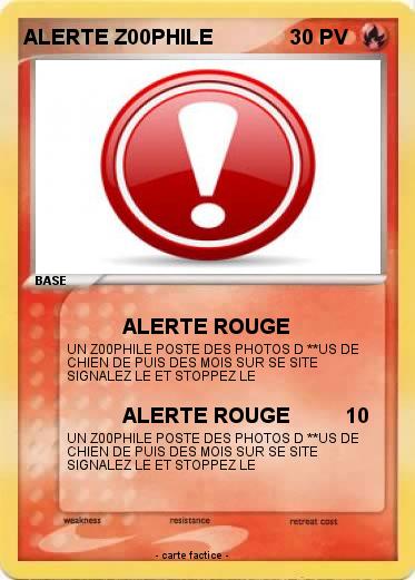 Pokemon ALERTE Z00PHILE