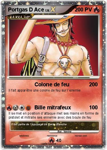 Pokemon Portgas D Ace