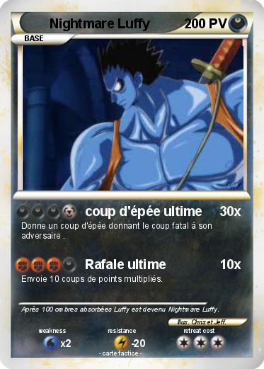 Pokemon Nightmare Luffy