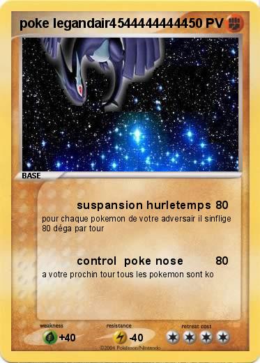 Pokemon poke legandair45444444444