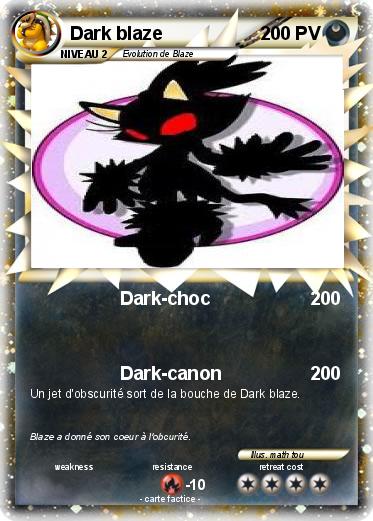 Pokemon Dark blaze