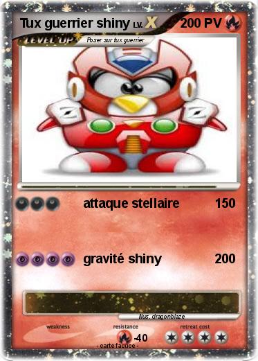 Pokemon Tux guerrier shiny