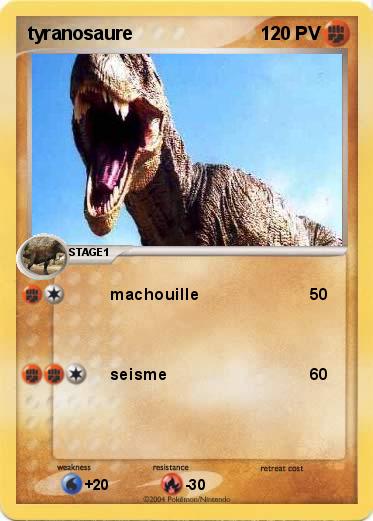 Pokemon tyranosaure