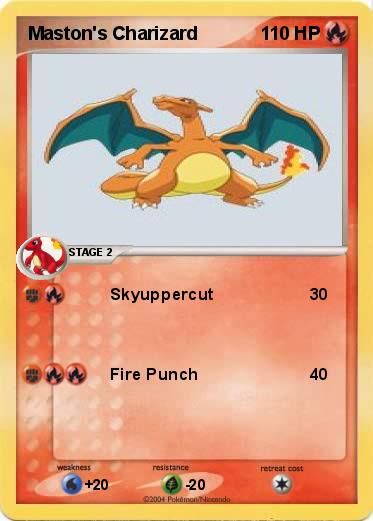 Pokemon Maston's Charizard