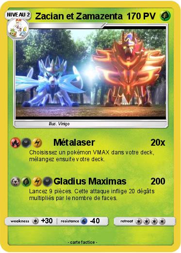 Pokemon Zacian et Zamazenta