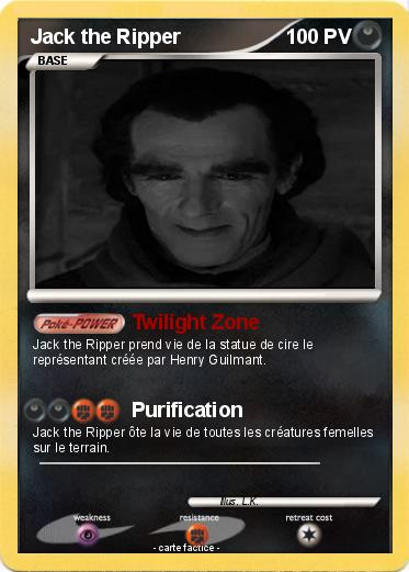 Pokemon Jack the Ripper