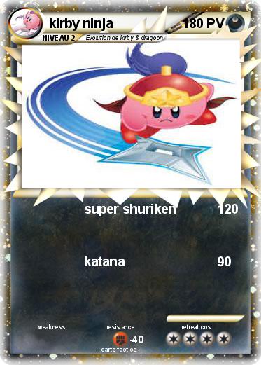 Pokemon kirby ninja