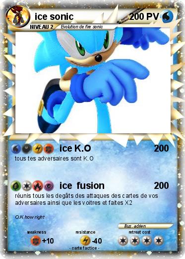 Pokemon ice sonic