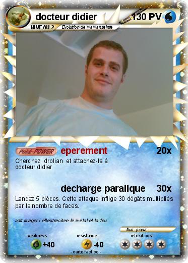 Pokemon docteur didier