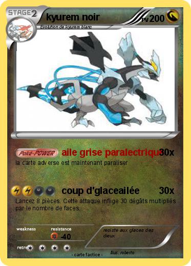 Pokemon kyurem noir