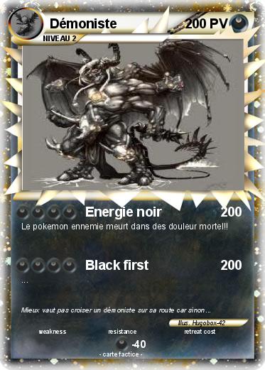 Pokemon Démoniste