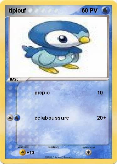 Pokemon tiplouf