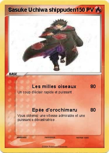 Pokemon Sasuke Uchiwa shippuden