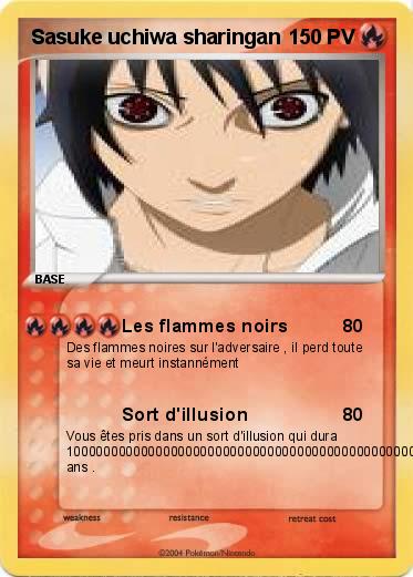 Pokemon Sasuke uchiwa sharingan