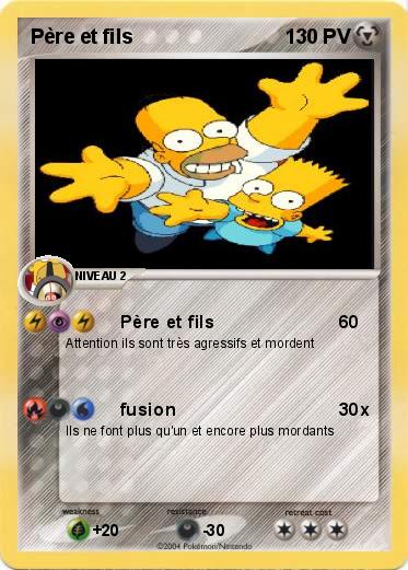 Pokemon Père et fils