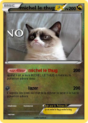 Pokemon michel le thug