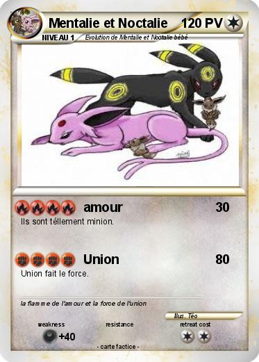 Pokemon Mentalie et Noctalie