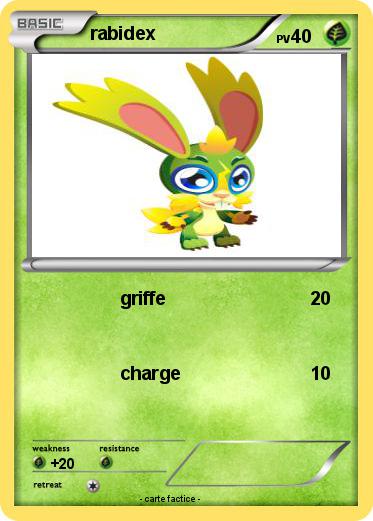 Pokemon rabidex