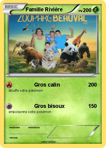 Pokemon Famille Rivière